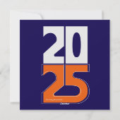 Dromen najagen in 2025 feestdagenkaart (Achterkant)