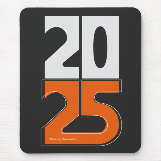 Dromen najagen in 2025 muismat (Voorkant)