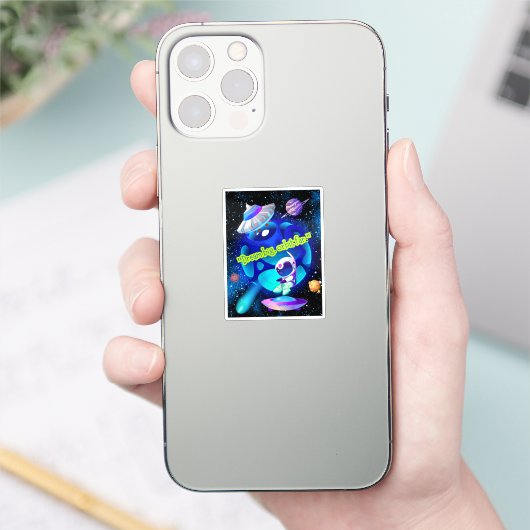 DROMEN OMLOOP VER STICKER (Telefoon)