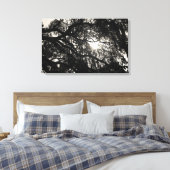 Dromen onder de eikenboom Verpakt Canvas (Insitu (Slaapkamer))