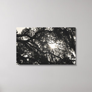 Dromen onder de eikenboom Verpakt Canvas Afdruk