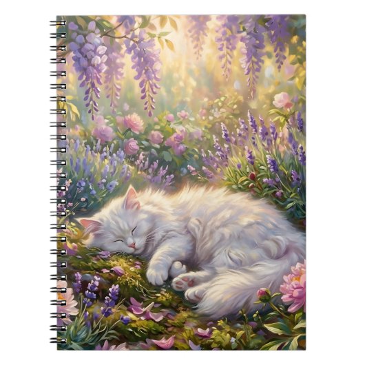 Dromen onder de Wisteria Notitieboek (Voorkant)