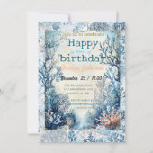 Dromen onder de zee kaart (Voorkant)