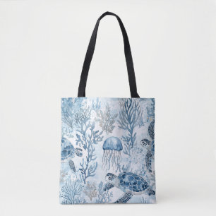 Dromen onder de zee tote bag