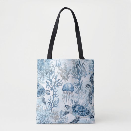 Dromen onder de zee tote bag (Voorkant)