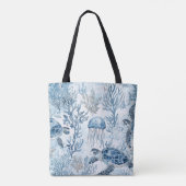 Dromen onder de zee tote bag (Achterkant)