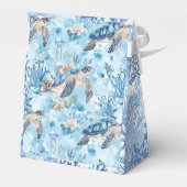 Dromen onder het zee Favoriet Box Bedankdoosjes (Achterkant)