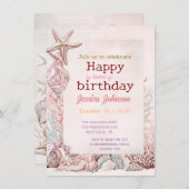 Dromen onder het zee kaart (Voorkant / Achterkant)