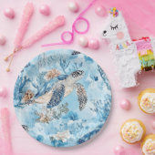 Dromen onder het zee Papieren servet Bordje (Feest)