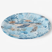 Dromen onder het zee Papieren servet Bordje (Gekanteld)