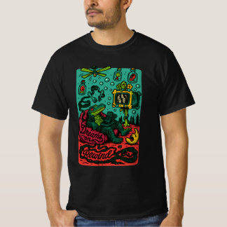 Dromen op terugspoelen – Surrealistische retro all T-shirt