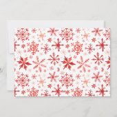 Dromen over een witte kerstkaart (Achterkant)