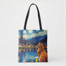 Dromen over sterren en hop | Cat Sterrennacht