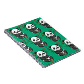 Dromen Panda Beer voor Ideeën Notitieboek (Rechterzijde)