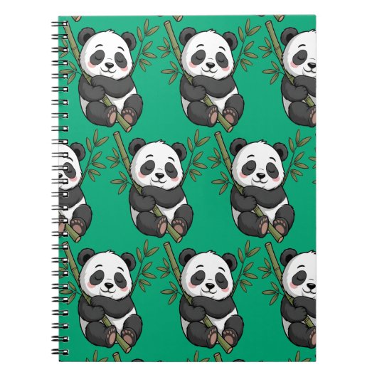 Dromen Panda Beer voor Ideeën Notitieboek (Voorkant)