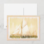 Dromen Sails aangepast Briefkaart (Voorkant / Achterkant)