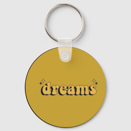 Dromen Sleutelhanger: inspireren en geloven Sleutelhanger (Voorkant)