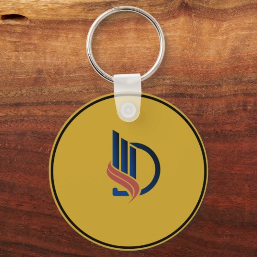 Dromen Sleutelhanger: inspireren en geloven Sleutelhanger (Achterkant)