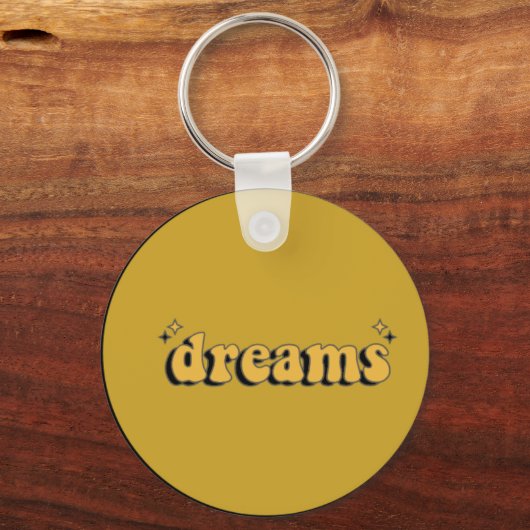Dromen Sleutelhanger: inspireren en geloven Sleutelhanger (Voorkant)