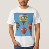 Dromen stuwen mogelijkheden" t-shirt (Voorkant)