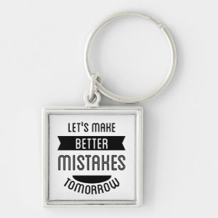 Dromen, Succes, Doelen Attitude Motiverende Quote Sleutelhanger