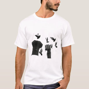 Dromen tussen de vogels t-shirt