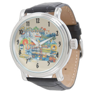 Dromen van Californië Horloge