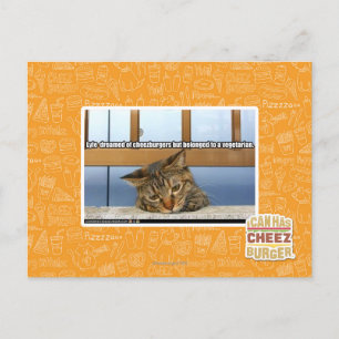 Dromen van Cheesburgers Briefkaart