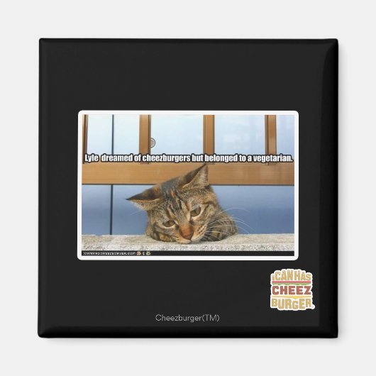 Dromen van Cheesburgers Magneet (Voorkant)