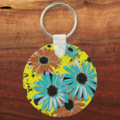 Dromen van Daisies Button sleutelhanger (Voorkant)