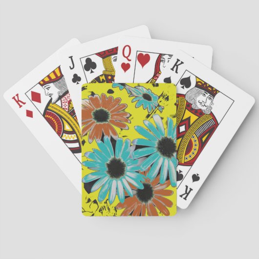 Dromen van Daisies Classic Speelkaarten (Achterkant)