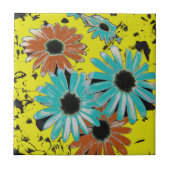 Dromen van Daisies Keramische Tegel Tegeltje (Voorkant)