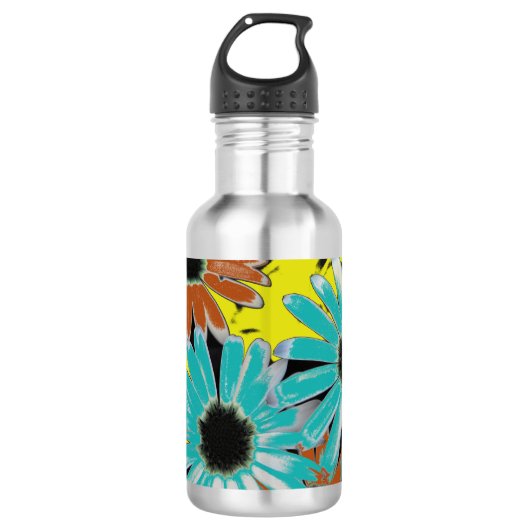 Dromen van Daisies Waterfles Waterfles (Voorkant)