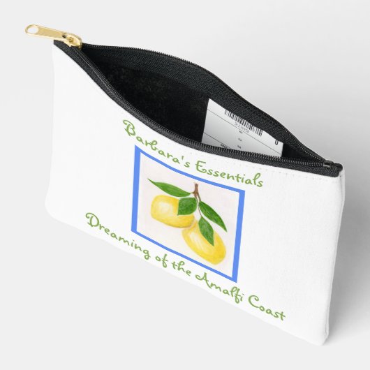 Dromen van de Amalfikust Zippered Etui (Open)