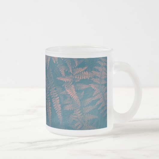 dromen van de Ferns Matglas Koffiemok (Rechts)