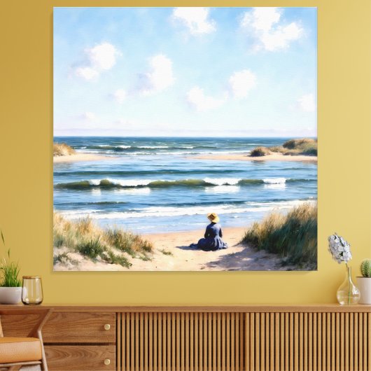 Dromen van de Horizon Canvas Afdruk (Insitu (Woonkamer))