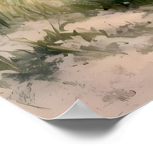 Dromen van de Horizon Poster (Hoek)