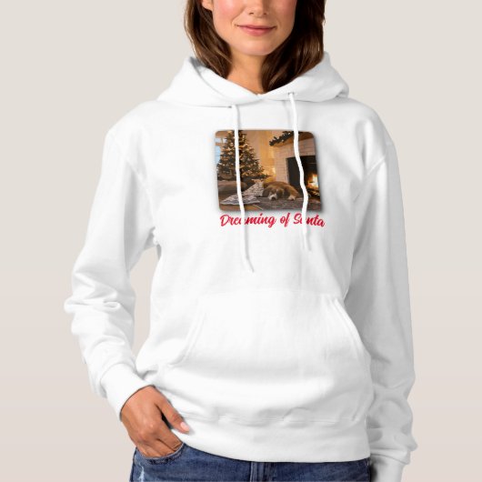 Dromen van de Kerstman Hoodie (Voorkant)