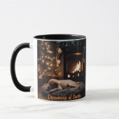 Dromen van de Kerstman Mok (Links)