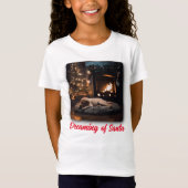 Dromen van de Kerstman T-shirt (Voorkant)