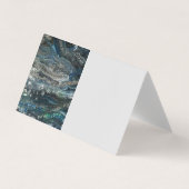 Dromen van de oceaan abstract schilderij visitekaartje (Voorkant)