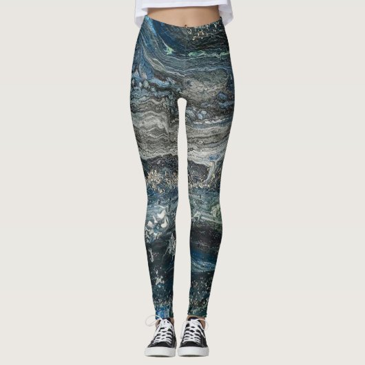 Dromen van de Oceaan Leggings (Voorkant)