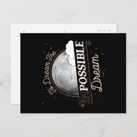 Dromen van de onmogelijke droom / Briefkaart (Voorkant / Achterkant)