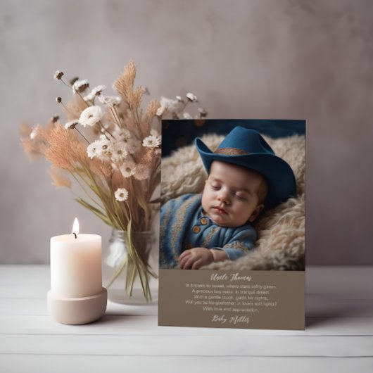 Dromen van de Range Cowboy's Wiegendood Godfather Kaart