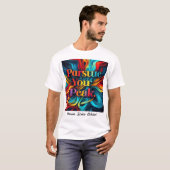 "Dromen van de top" T-shirt (Voorkant volledig)