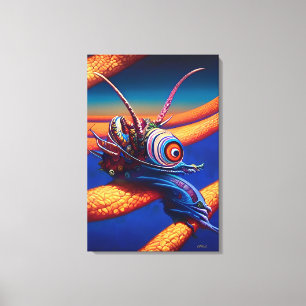 Dromen van een Boheemse Slak Canvas Afdruk
