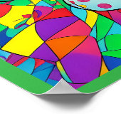 Dromen van een Cartoon jeugd Poster (Hoek)