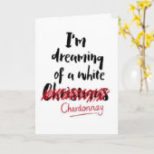 *** DROMEN VAN EEN CHARDONNAY KERST *** KAART (Gele Bloem)