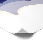 Dromen van een nieuwe aankomst Teddybeer-babyshowe Poster (Hoek)