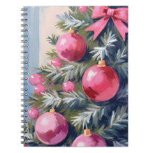 Dromen van een Roze Kerstmis | Merry Watercolor